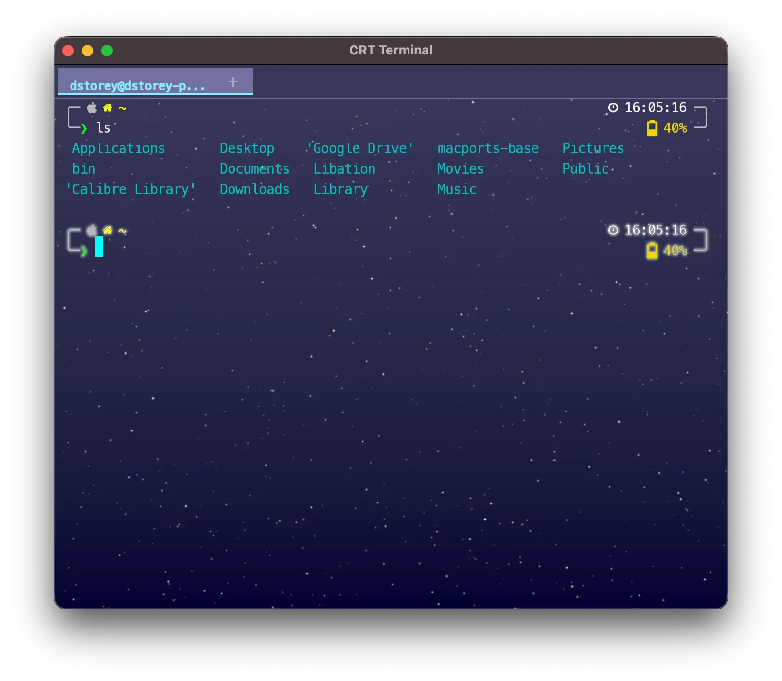 Starfield Theme